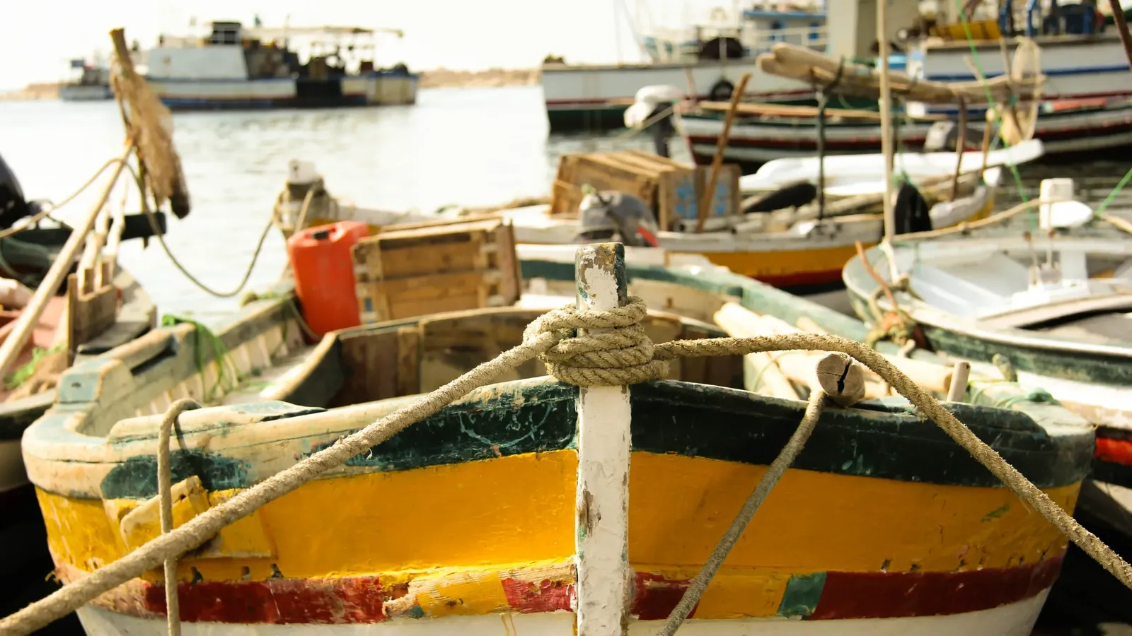 Port de Kerkennian. Copyright Taha Loukil