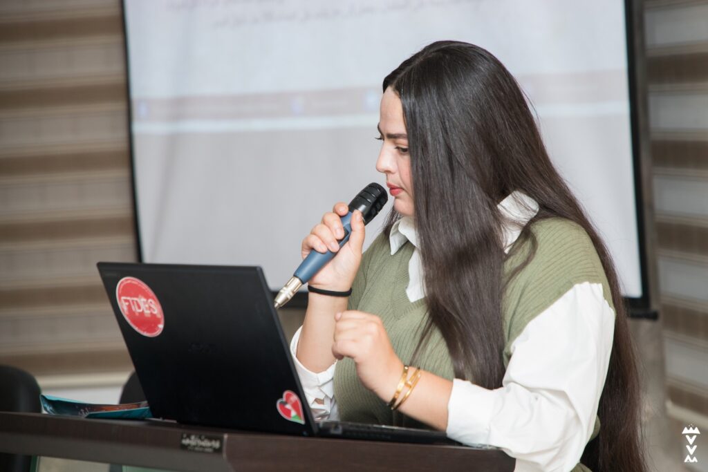 The Tunisian Forum for Economic and Social Rights (FTDES) also took part in the festival, represented by Amany Bousalahi from the Environmental and Climate Justice Department. Bousalahi delivered a talk on the state of environmental pollution in Tunisia.